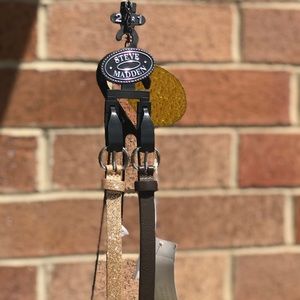 Steve Madden Belts | Brown & Gold | Size M | NWT